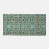 金箔張り花籠 デスクマット (正面)