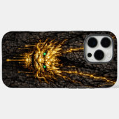 金箔樹液 液体ゴールドドラゴン Case-Mate iPhoneケース (裏面 (横))