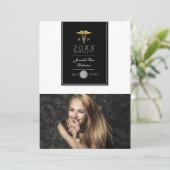 金箔看護卒業パーティー |お知らせ 招待状 (スタンド正面)