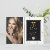 金箔看護卒業パーティー |お知らせ 招待状 (スタンド正面)