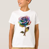 金箔花びら Tシャツ (正面)