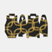 金箔落書きサークルモダンパーティーの好意ボックス フェイバーボックス (折り畳みなし)