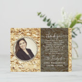 金箔葬エレガントサンキューカード サンキューカード (スタンド正面)