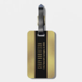 金箔虹色背景 ラゲッジタグ (裏面縦)