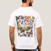 👕🦋金箔蝶Tシャツコレクション🦋👕 Tシャツ (裏面)