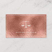 金箔輝き | メタリック 名刺 (正面)