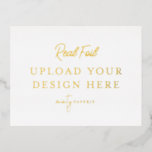 金箔風景葉書 箔シーズンポストカード<br><div class="desc">テンプカスタマイズレットのデザイン。編集が終了したら、ファイルをJPG形式でダウンロードする(ブリードオプションをオンにしないでください)。青い「パーソナライクリックズ」ボタンでデザインをここにアップロード。</div>