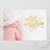 金箔 |すべてメリーの写真 箔シーズンカード (正面)