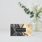 金箔 |ヘアモデル |色ブロック |シアーズ 名刺 (スタンド正面)