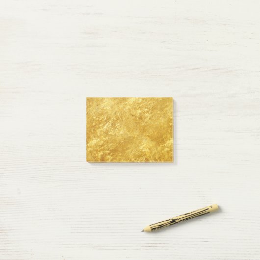 金箔 ポストイット (デスク上)
