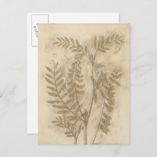 金箔 ポストカード (正面/裏面)