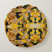 金箔 ラウンドクッション (裏面)