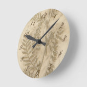 金箔 ラウンド壁時計 (傾斜)