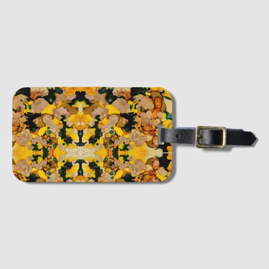 金箔 ラゲッジタグ (正面横)