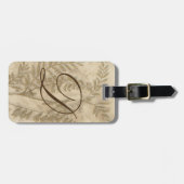 金箔 ラゲッジタグ (正面横)