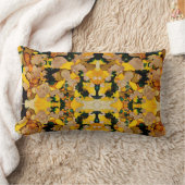 金箔 ランバークッション (ブランケット)