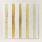 金箔、ヴィンテージシームレスパターン。 ジグソーパズル (横)