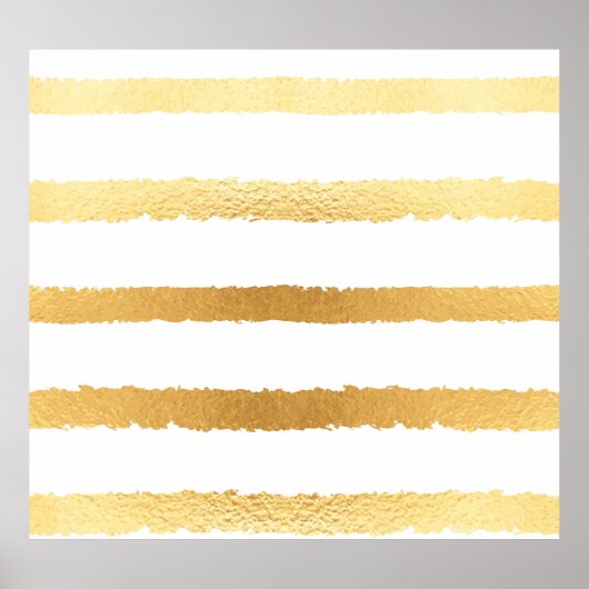 金箔、ヴィンテージシームレスパターン。 ポスター (正面)