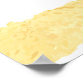 金箔、ヴィンテージシームレスパターン。 ポスター (角)