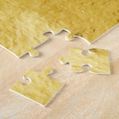 金箔：光沢のある抽象芸術テクスチャ ジグソーパズル (側面)