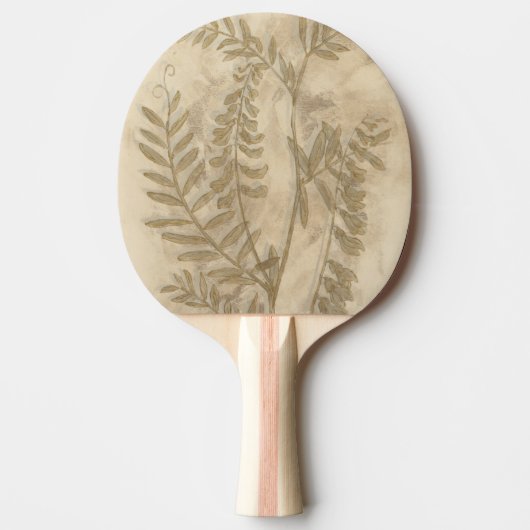 金箔 卓球ラケット (正面)