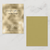 金箔 名刺 (正面/裏面)