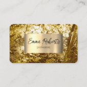 金箔 名刺 (正面)