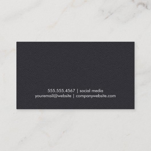 金箔 | 美しいのヘアと爪、 ネイルのロゴ 名刺 (裏面)