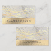 金箔 | Lux Triangle Golden(ばちゃばちゃ)跳ねる 名刺 (正面/裏面)