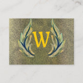 金箔 – W 名刺 (正面)