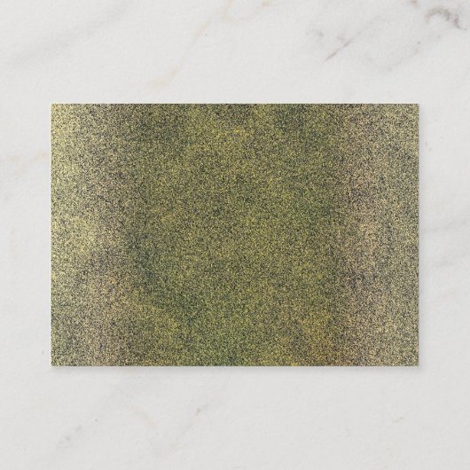 金箔 – W 名刺 (裏面)