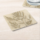 金箔II スクエアペーパーコースター (アングル)