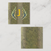 金箔J スクエア名刺 (正面/裏面)