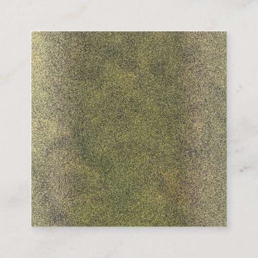 金箔J スクエア名刺 (裏面)