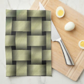 金籠織 キッチンタオル (四つ折り)