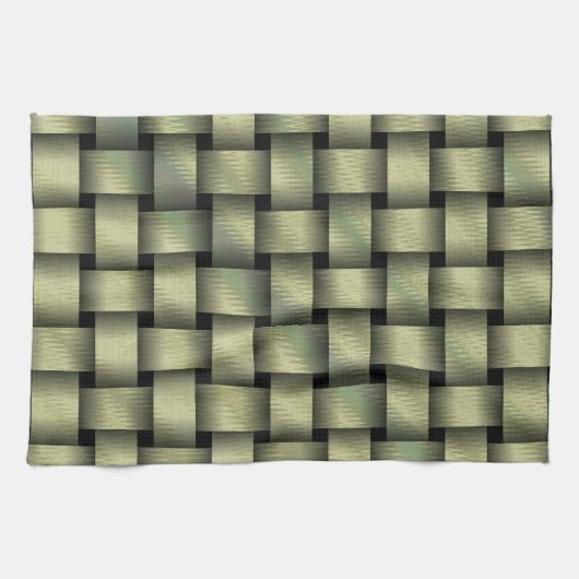 金籠織 キッチンタオル (横)