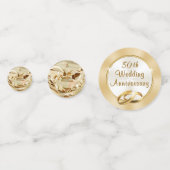 金素晴らし金五十周年記念紙吹雪表 コンフェッティ (裏面)