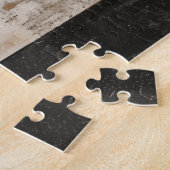 金素朴のパティナ付き幾何学模様 ジグソーパズル (側面)