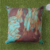 金素朴属錆絵を描効。工業芸術 アウトドアクッション (芝生)