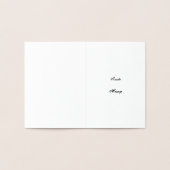 金素朴箔ホタテ貝殻カード 箔カード (内部)