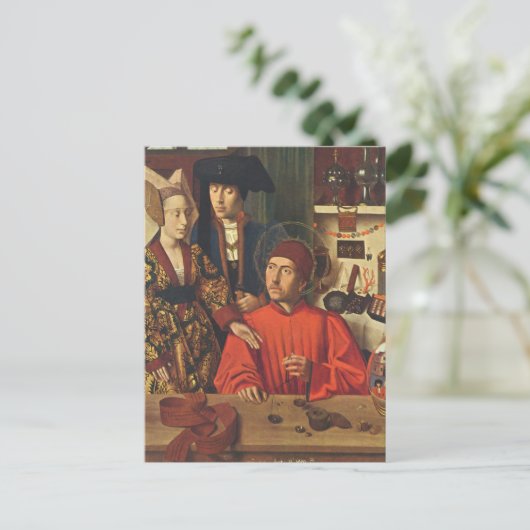 金細工人の郵便はがきとしてSt Eligius ポストカード (スタンド正面)