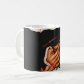 金細工師、金大切細工師、金ゴールドジュエリー芸術 コーヒーマグカップ (正面左)