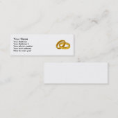 金結婚指輪 スキニー名刺 (正面/裏面)