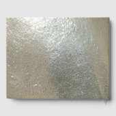 金結婚金創立50周年エレガントフェイク金ゴールド ゲストブック (裏面)