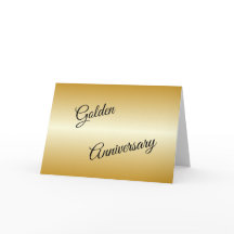 金結婚金記念日カード