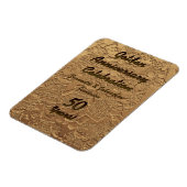 金結婚金50周年記念パーティーラグドール マグネット (左側)