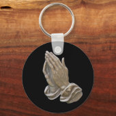 金絵を描金の祈手 キーホルダー (正面)