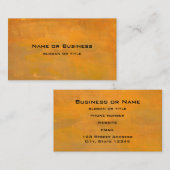 金絵を描金グランジ抽象芸術 名刺 (正面/裏面)