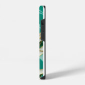 金継ぎ美学 翡翠大理石 iPhoneケース (左側面)