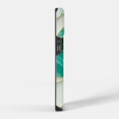 金継ぎ美学 翡翠大理石 iPhoneケース (右側面)